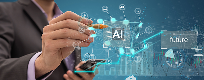 AI future technology digital interface