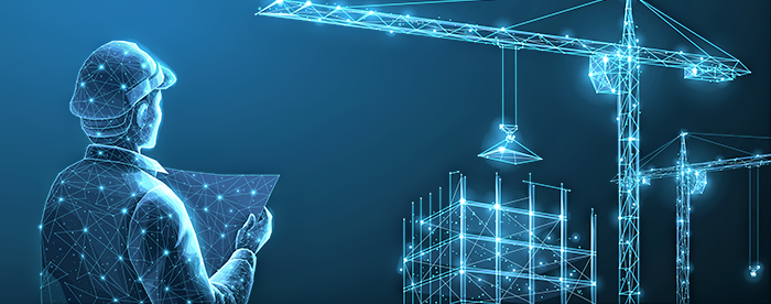 Digital construction planning and cranes