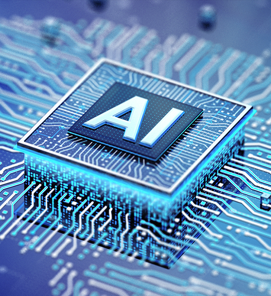 AI microchip with circuitry design
